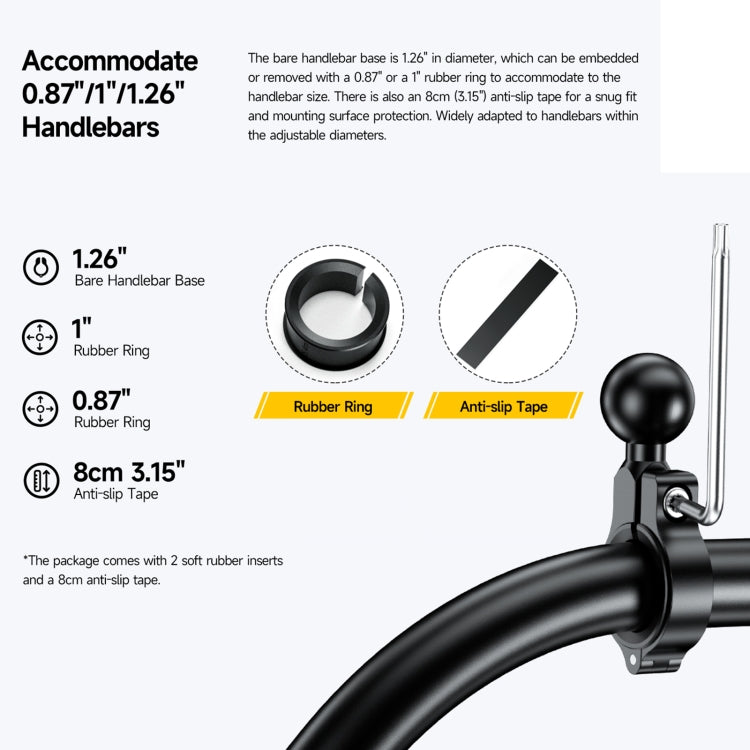 Ulefone Armor Mount Pro AM01 Universal Bicycle Handle Phone Holder