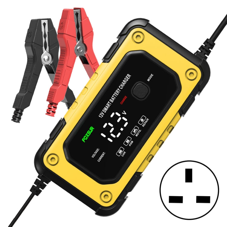FOXSUR FBC1206E 6A 12V Car / Motorcycle Smart Battery Charger