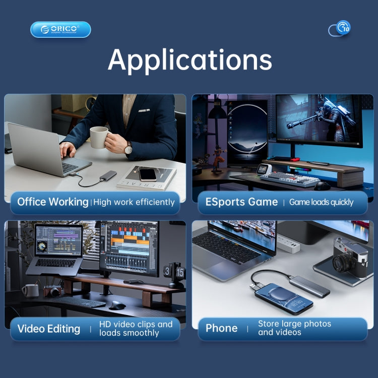 ORICO AM2C3 M.2 NGFF SSD Enclosure