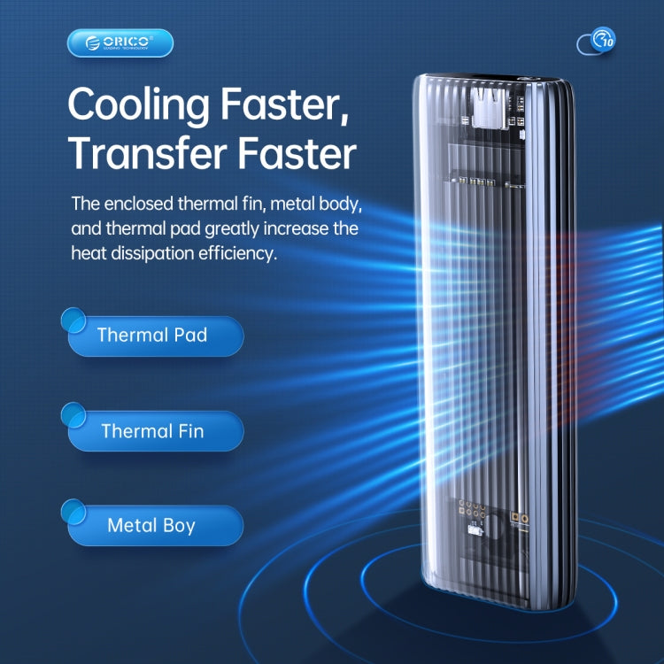 ORICO AM2C3-G2 M.2 NVME SSD Enclosure