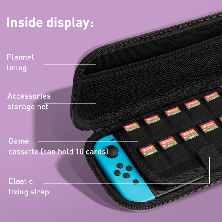 For Nintendo Switch Game Console Dragon Claw Pattern Storage Bag
