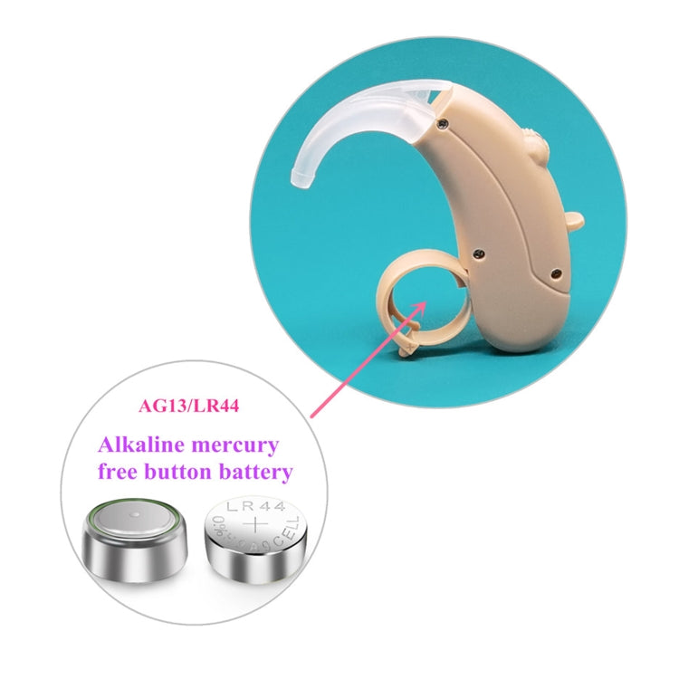 KAIXINWEI B145 DC3.7V Earhook Hearing Aid Sound Amplifier