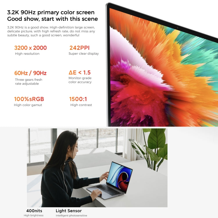 Xiaomi RedmiBook Pro 15 Laptop 2022 15.6 inch, Windows 11 Home Chinese Version, AMD Ryzen 7 6800H Octa Core