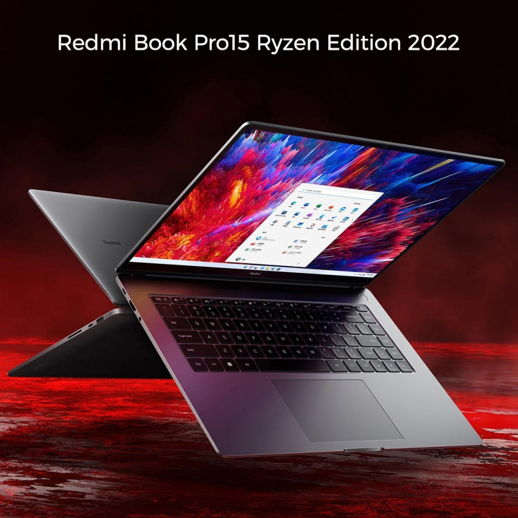 Xiaomi RedmiBook Pro 15 Laptop 2022 15.6 inch, Windows 11 Home Chinese Version, AMD Ryzen 7 6800H Octa Core RTX2050 Discrete Graphics