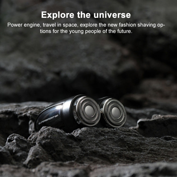 Portable Wet and Dry Double Shaving IPX7 Waterproof Electric Shaver