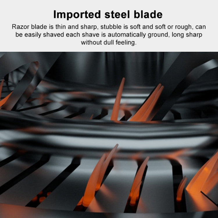 Portable Wet and Dry Double Shaving IPX7 Waterproof Electric Shaver