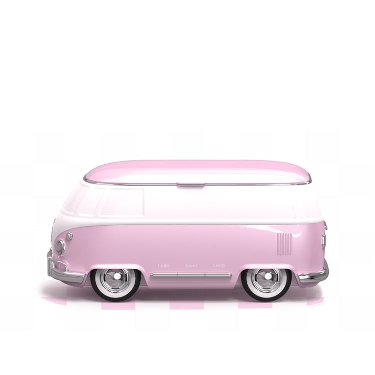 Bus-shaped Portable Ultrasonic Glasses Automatic Cleaner