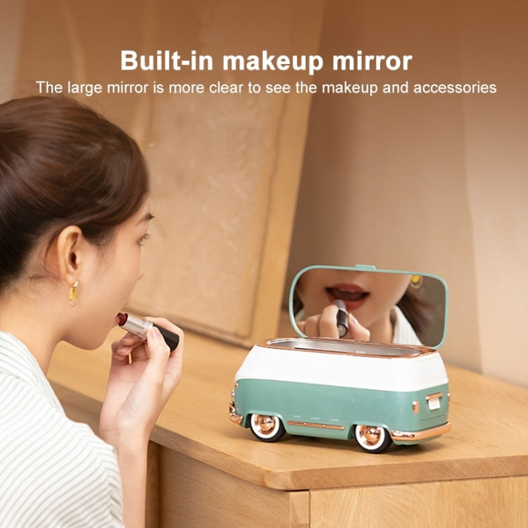 Bus-shaped Portable Ultrasonic Glasses Automatic Cleaner