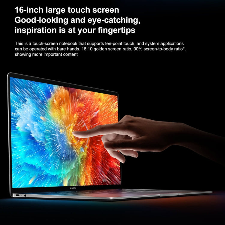 Xiaomi Book Pro 16 2022 Laptop, 16 inch Touch Screen Windows 11 Home Chinese Version, Intel 12th Gen Core i5-1240P Integrated Graphics