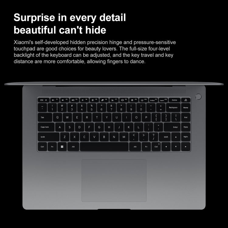 Xiaomi Book Pro 16 2022 Laptop, 16 inch Touch Screen Windows 11 Home Chinese Version, Intel 12th Gen Core i7-1260P RTX2050 Discrete Graphics