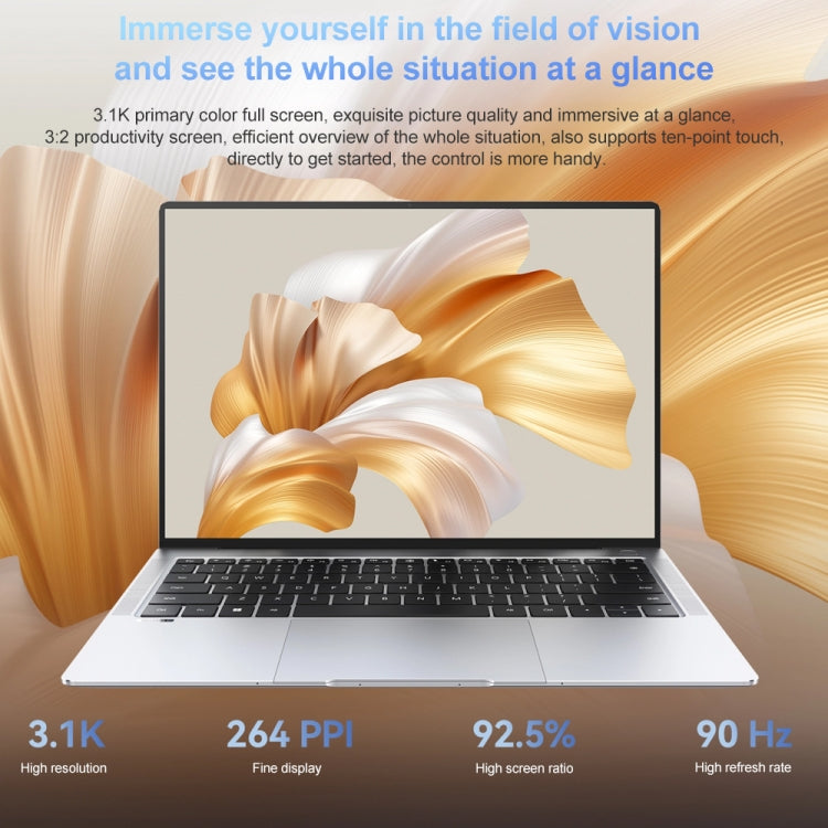 HUAWEI MateBook X Pro Laptop, 14.2 inch Touch Screen Windows 11 Home Chinese Version, Intel 12th Gen Core i5-1240P Integrated Graphics