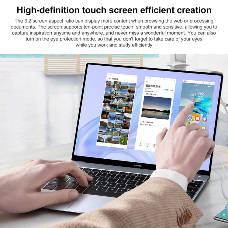 HUAWEI MateBook X Laptop, 13 inch Touch Screen Windows 11 Home Chinese Version, Intel 11th Gen Core i7-1160G7 Integrated Graphics