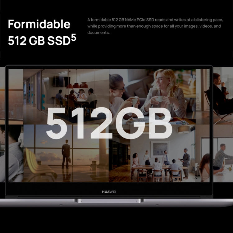 HUAWEI MateBook B3-420 Laptop, 14 inch Windows 11 Home Chinese Version, Intel 11th Gen Core i5-1135G7 Integrated Graphics