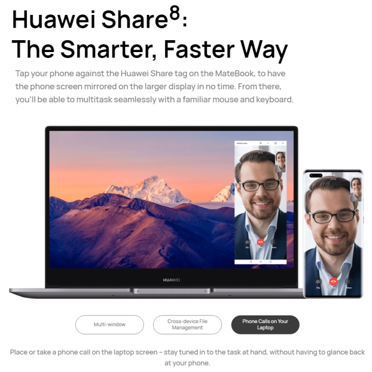 HUAWEI MateBook B3-430 Laptop, 14 inch Windows 11 Home Chinese Version, Intel 12th Gen Core i7-1260P Integrated Graphics