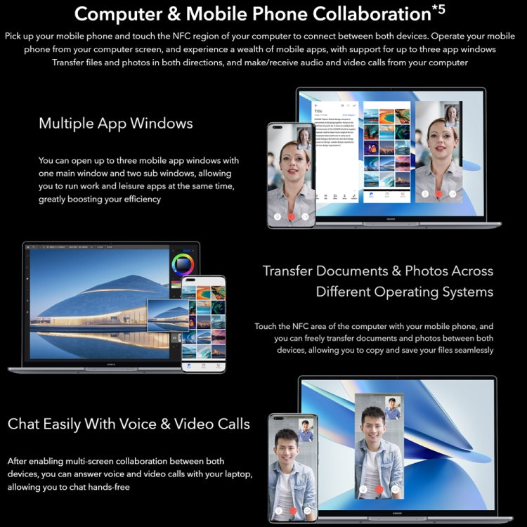 HONOR MagicBook 14 2022 Laptop, 14 inch Windows 11 Home Chinese Version, Intel 12th Gen Core i5-12500H RTX2050 Discrete Graphics