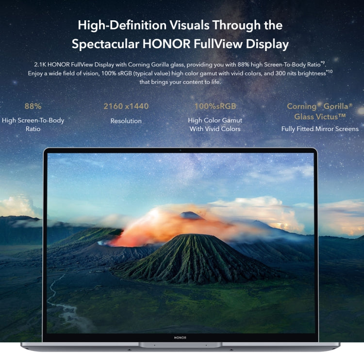 HONOR MagicBook 14 2022 Laptop, 14 inch Windows 11 Home Chinese Version, Intel 12th Gen Core i5-12500H RTX2050 Discrete Graphics