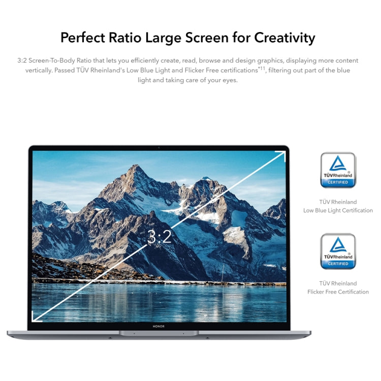 HONOR MagicBook 14 2022 Laptop, 14 inch Windows 11 Home Chinese Version, Intel 12th Gen Core i5-12500H RTX2050 Discrete Graphics