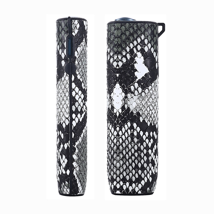Snake Pattern TPU+PU Electronic Cigarette Protective Case with Lanyard