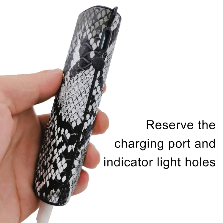 Snake Pattern TPU+PU Electronic Cigarette Protective Case with Lanyard