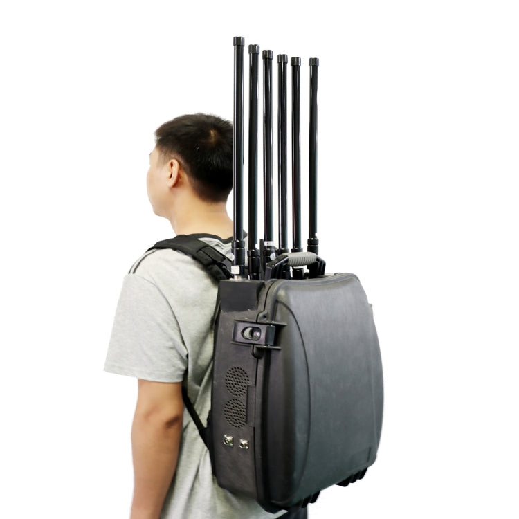 JAX-101F-6 120W High Power 6-way UAV Signal Jammer