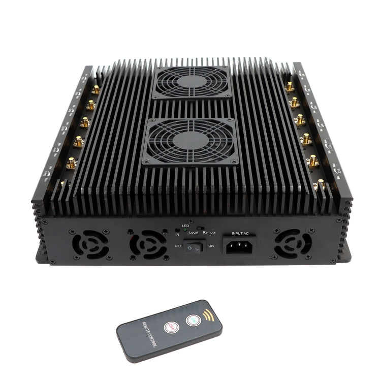 JAX-101F-12 2G/3G/4G/5G/WiFi/GPS Mobile Signal Jammer