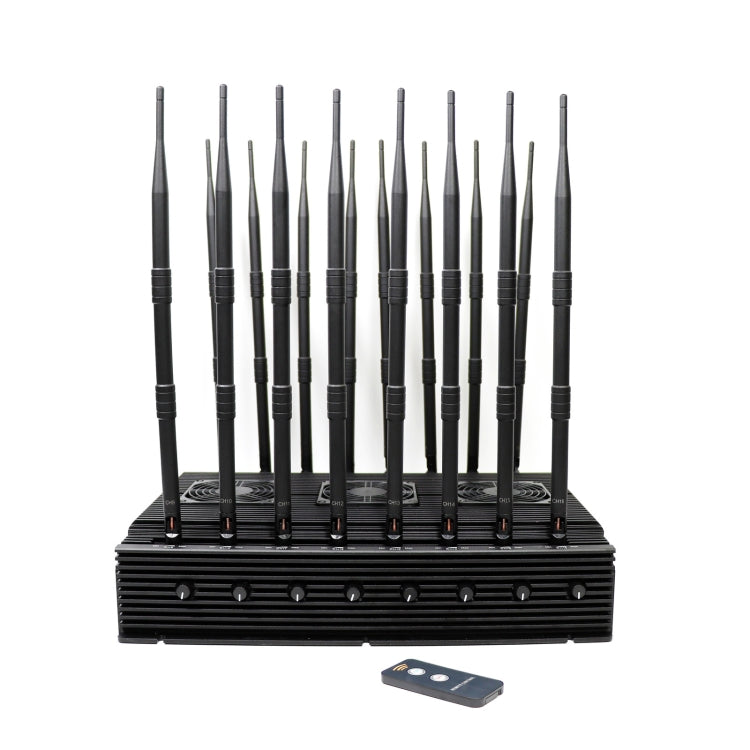 JAX-121F-16 2G/3G/4G/5G/WiFi/GPS/LOJACK/LORA/UHF/VHF Phone Signal Jammer
