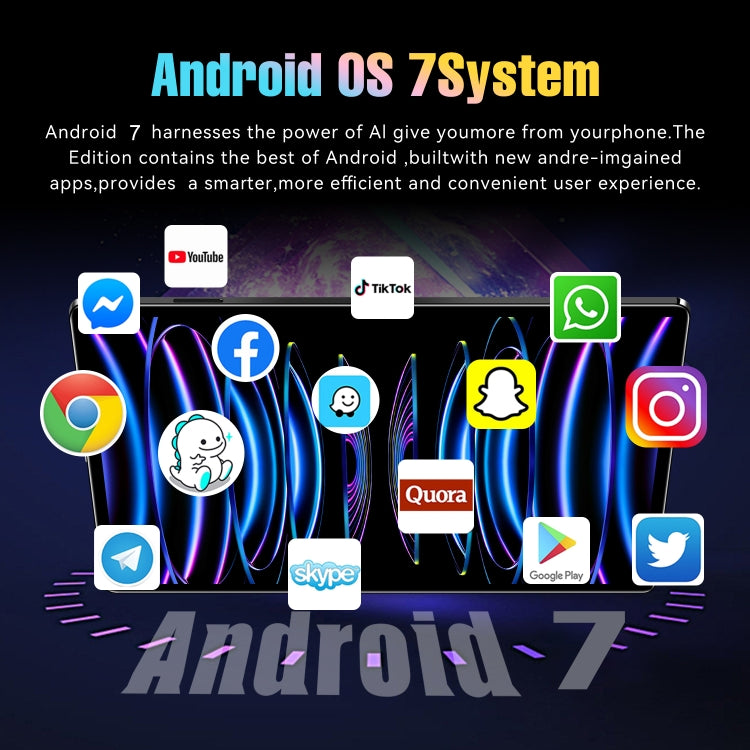 Pad 6 Pro 10.1 inch 3G Tablet PC, Android 7.0 MTK6735 Octa Core, Support Dual SIM, WiFi, Bluetooth, GPS