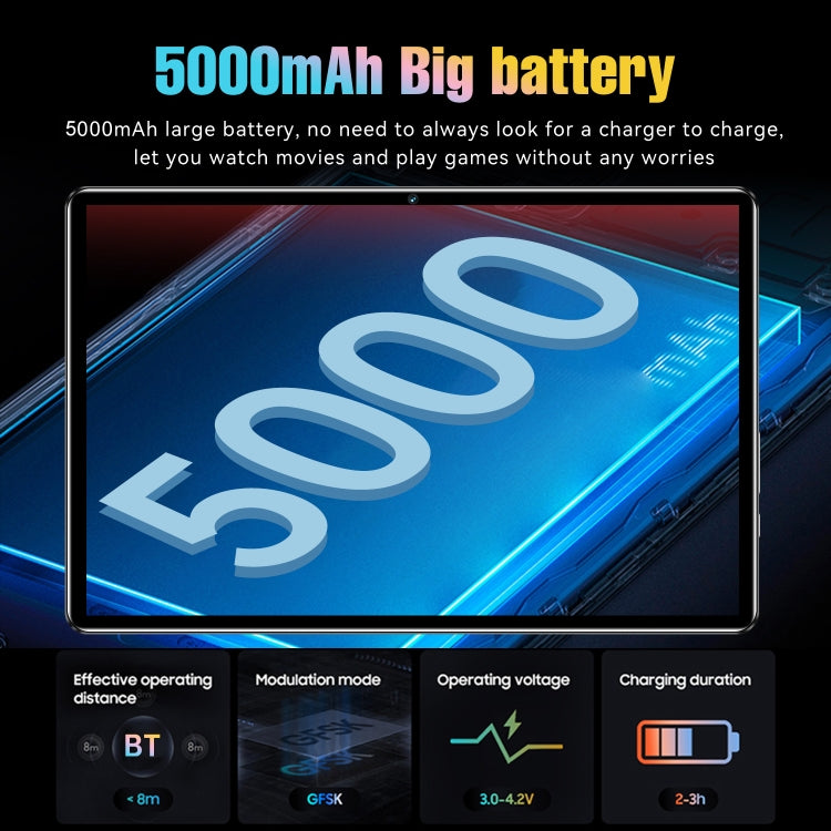 Pad 6 Pro 10.1 inch 3G Tablet PC, Android 7.0 MTK6735 Octa Core, Support Dual SIM, WiFi, Bluetooth, GPS