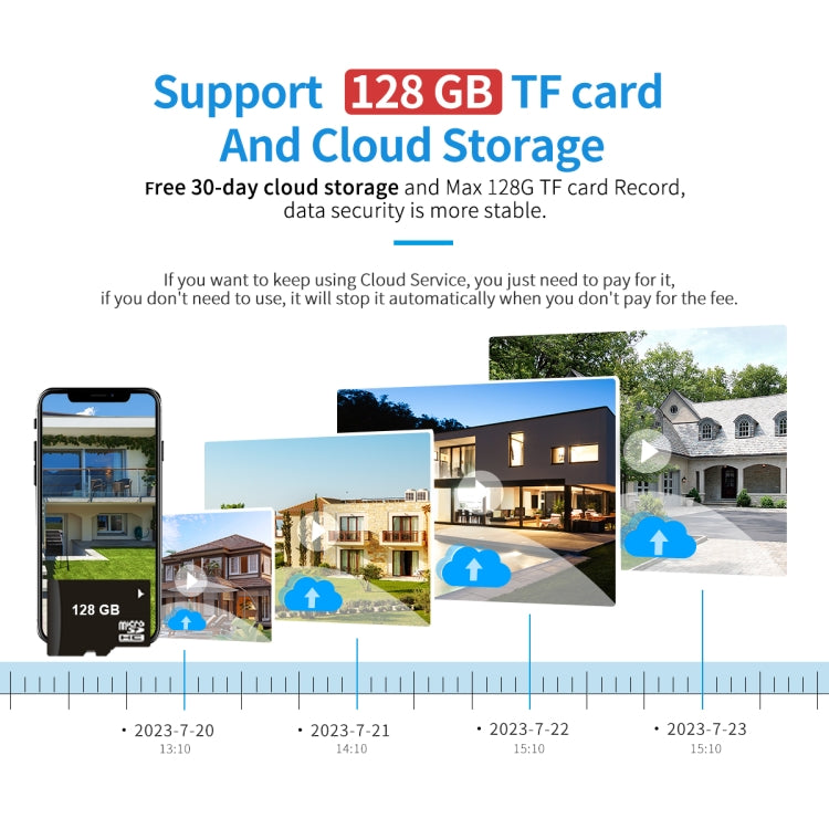 ESCAM PT304 HD 4MP Humanoid Detection Tracking WiFi Connection Sound Alarm Intelligent Night Vision H.265 Camera