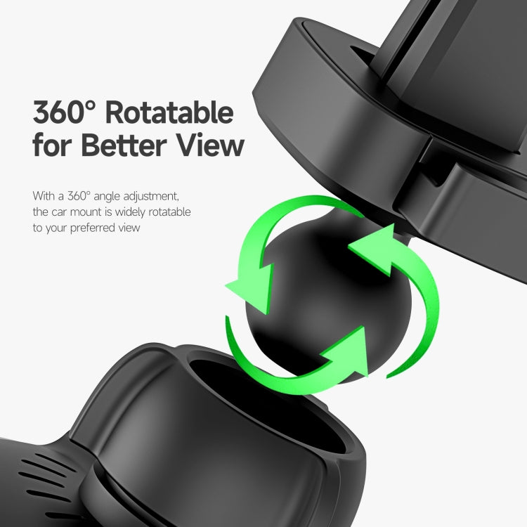 DUZZONA V2 15W Transparent Car Magnetic Wireless Charger