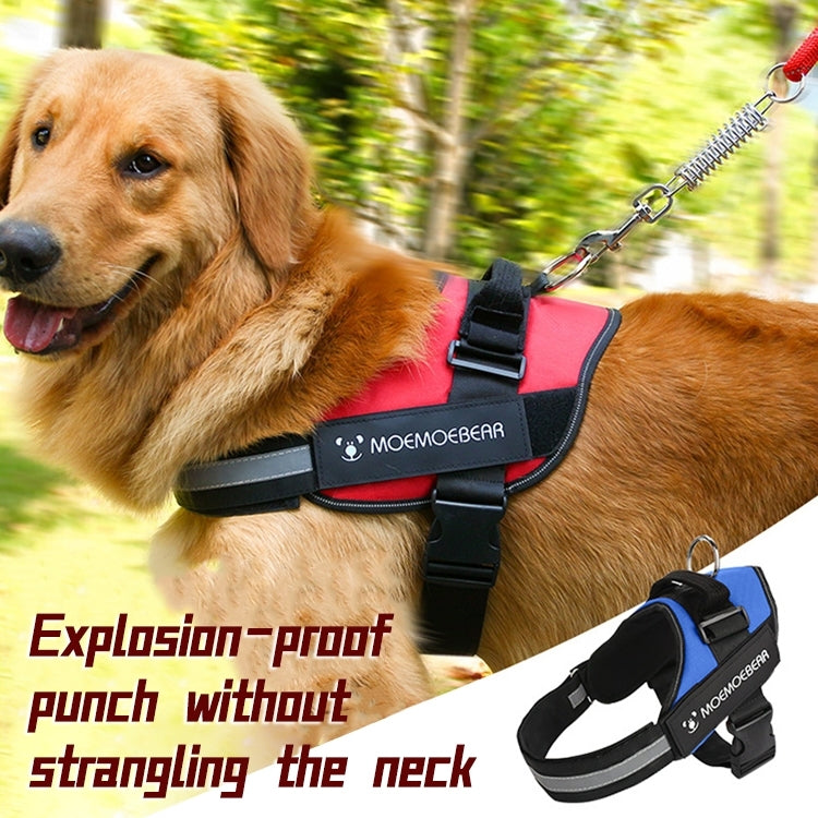 Pet Dog Anti Sprint Oxford Cloth K9 Chest Strap Traction Rope Strap