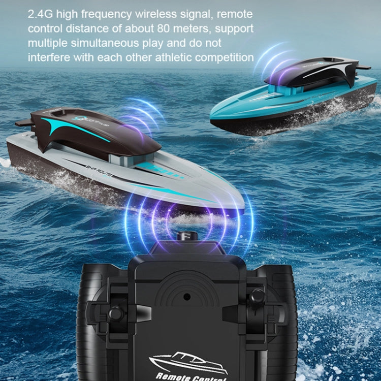 LS-XDU/RC B5 High Speed Remote Control Toy Boat with Colorful Light