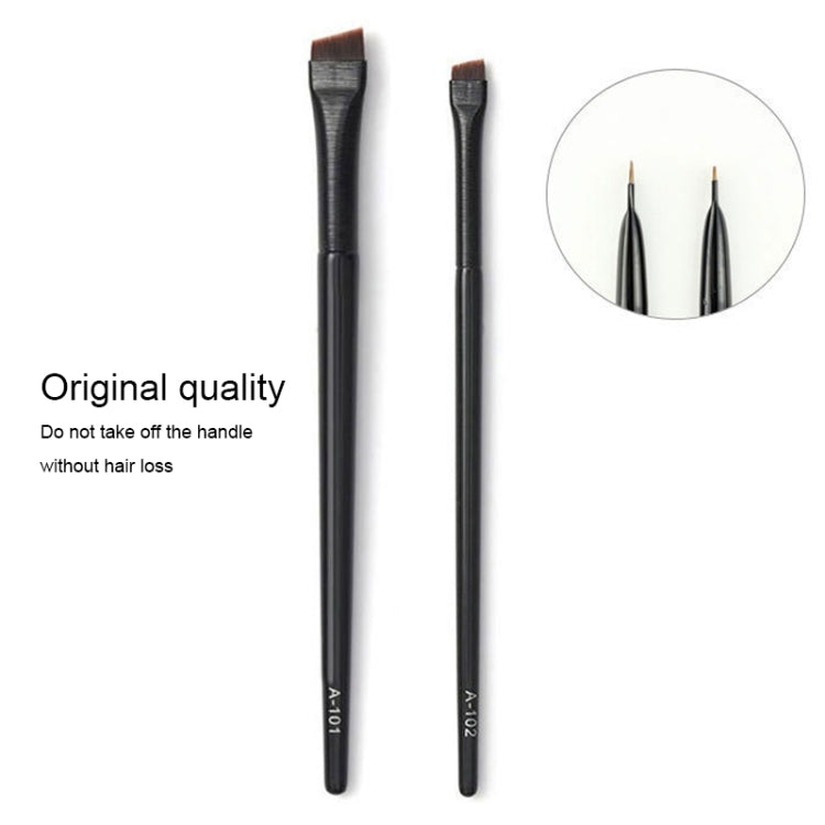 Blade Eyeliner Brush Ultra-thin Bevel Eyebrow Brush Makeup Tool