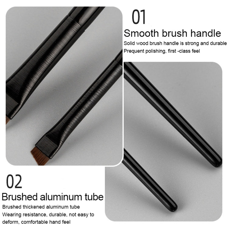 Blade Eyeliner Brush Ultra-thin Bevel Eyebrow Brush Makeup Tool