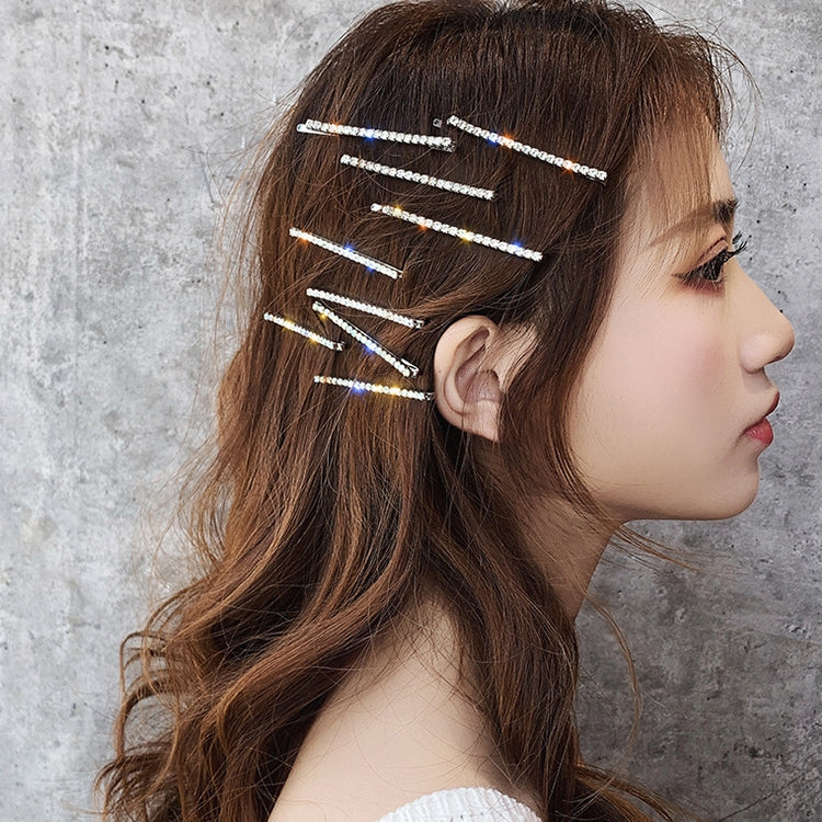 Celebrity Trend Shining Rhinestone Versatile Hair Clip Forelocks Headdress