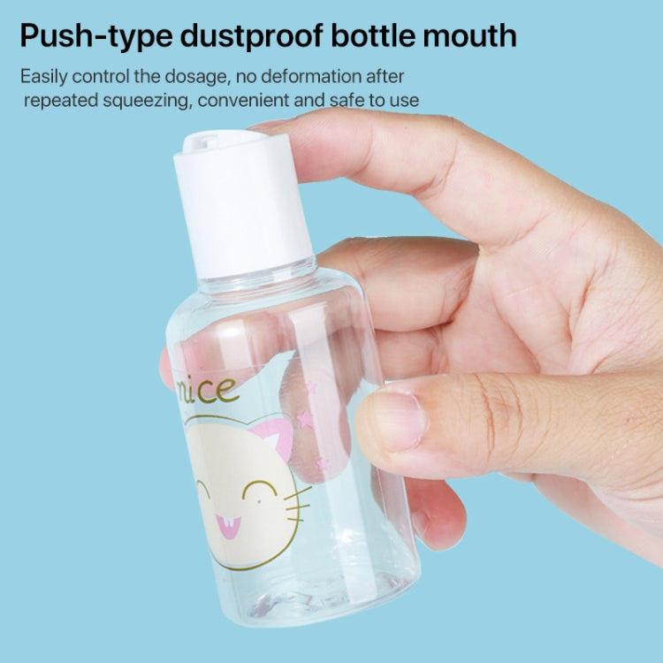SY1039 Cartoon Travel Bottles Set Cosmetic Dispensing Bottles