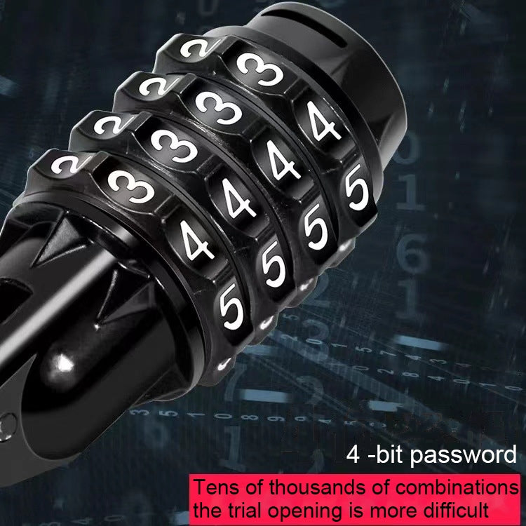 Portable Bicycle Lock Anti-theft Password Lock