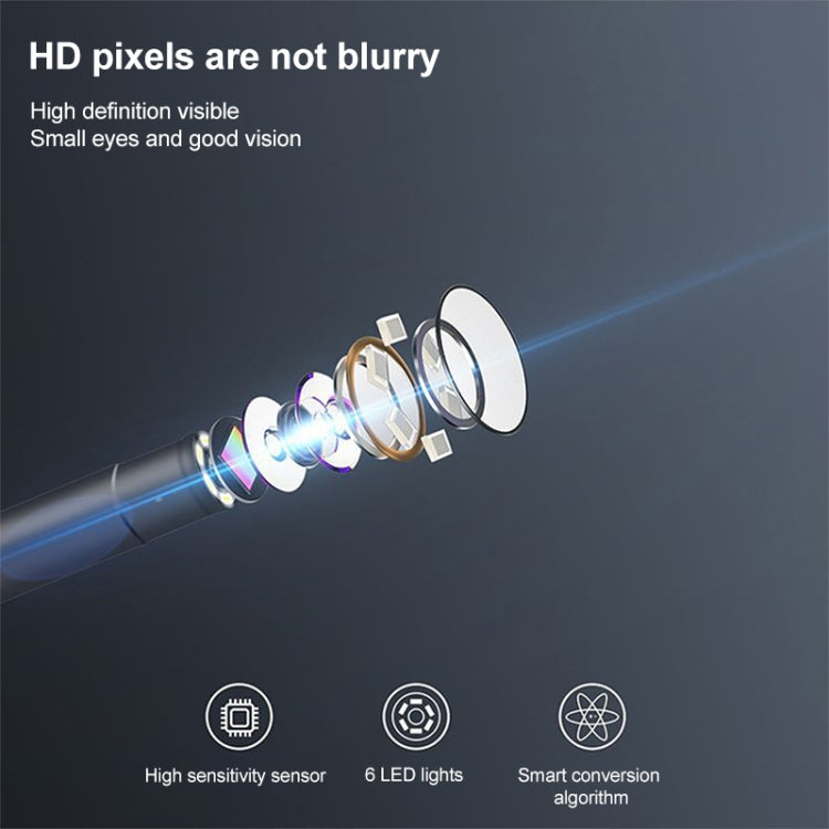 AN108 3 in 1 Smart HD 5.5mm Lens Visual Earpick Not Compatible With Some Phones