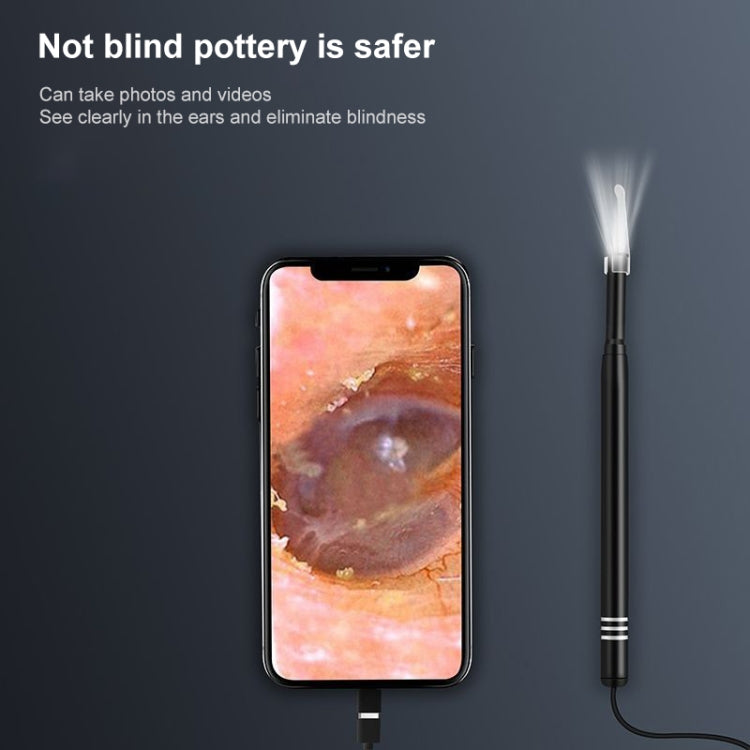 AN108 3 in 1 Smart HD 5.5mm Lens Visual Earpick Not Compatible With Some Phones