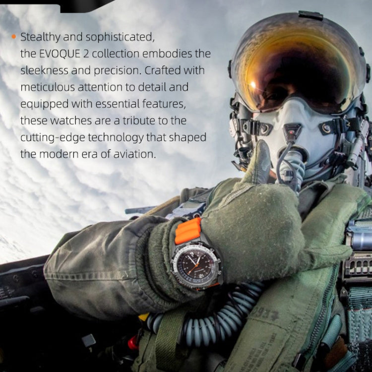 NORTH EDGE EVOQUE2 Outdoor Waterproof Solar Charging Sports Watch