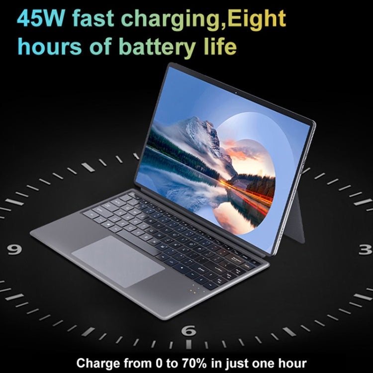 Pipo W14 14.1 inch 2 in 1 Tablet PC, Windows 11 Intel Alder Lake N100 Quad Core, with Keyboard Leather Case