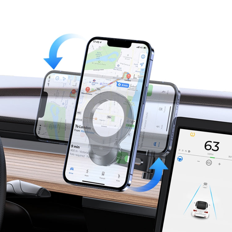 USAMS US-ZJ076 Magnetic Car Center Console Phone Holder