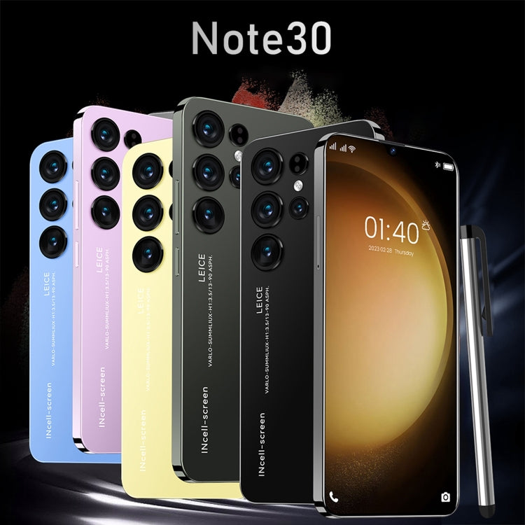 Note30, 6.49 inch Screen, Face Identification, Android  8.1 MTK6580A Quad Core, Network: 3G, Dual SIM