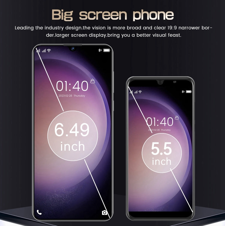 Note30, 6.49 inch Screen, Face Identification, Android  8.1 MTK6580A Quad Core, Network: 3G, Dual SIM