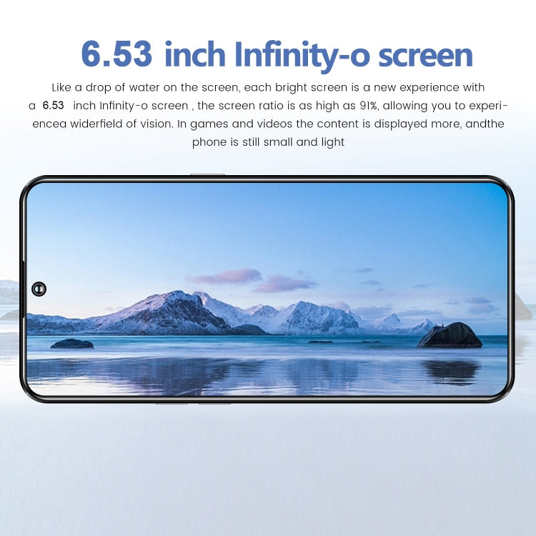 S23 Ultra / U19, 6.53 inch Screen, Face ID & Side Fingerprint Identification, Android 9.1 MTK6753 Octa Core, Network: 4G, Dual SIM