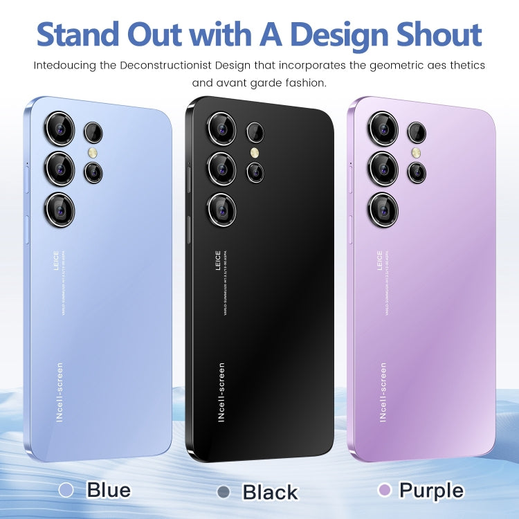S23 Ultra / U19, 6.53 inch Screen, Face ID & Side Fingerprint Identification, Android 9.1 MTK6753 Octa Core, Network: 4G, Dual SIM