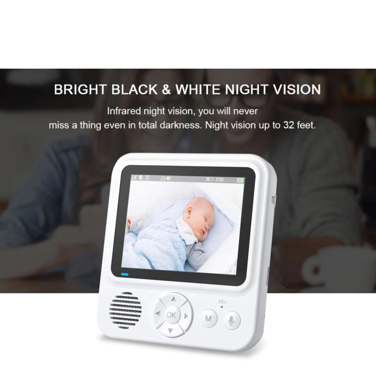 ABM900 2.8 inch Wireless Video Night Vision Baby Monitor Security Camera
