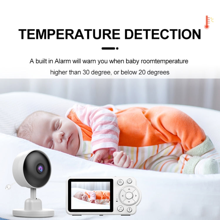 YE10-C3 2.8 inch 2.4G Wireless Video Night Vision Baby Monitor Security Camera