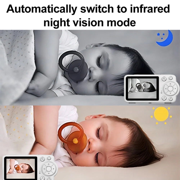 YE10-C3 2.8 inch 2.4G Wireless Video Night Vision Baby Monitor Security Camera