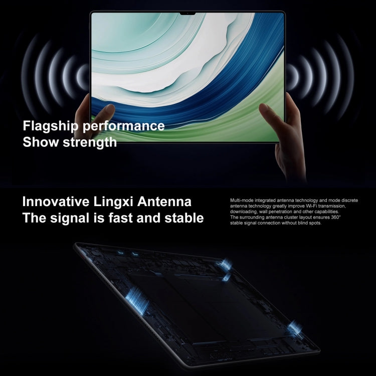 HUAWEI MatePad Pro 13.2 inch WiFi, HarmonyOS 4 Hisilicon Kirin 9000S 12-core, Not Support Google Play